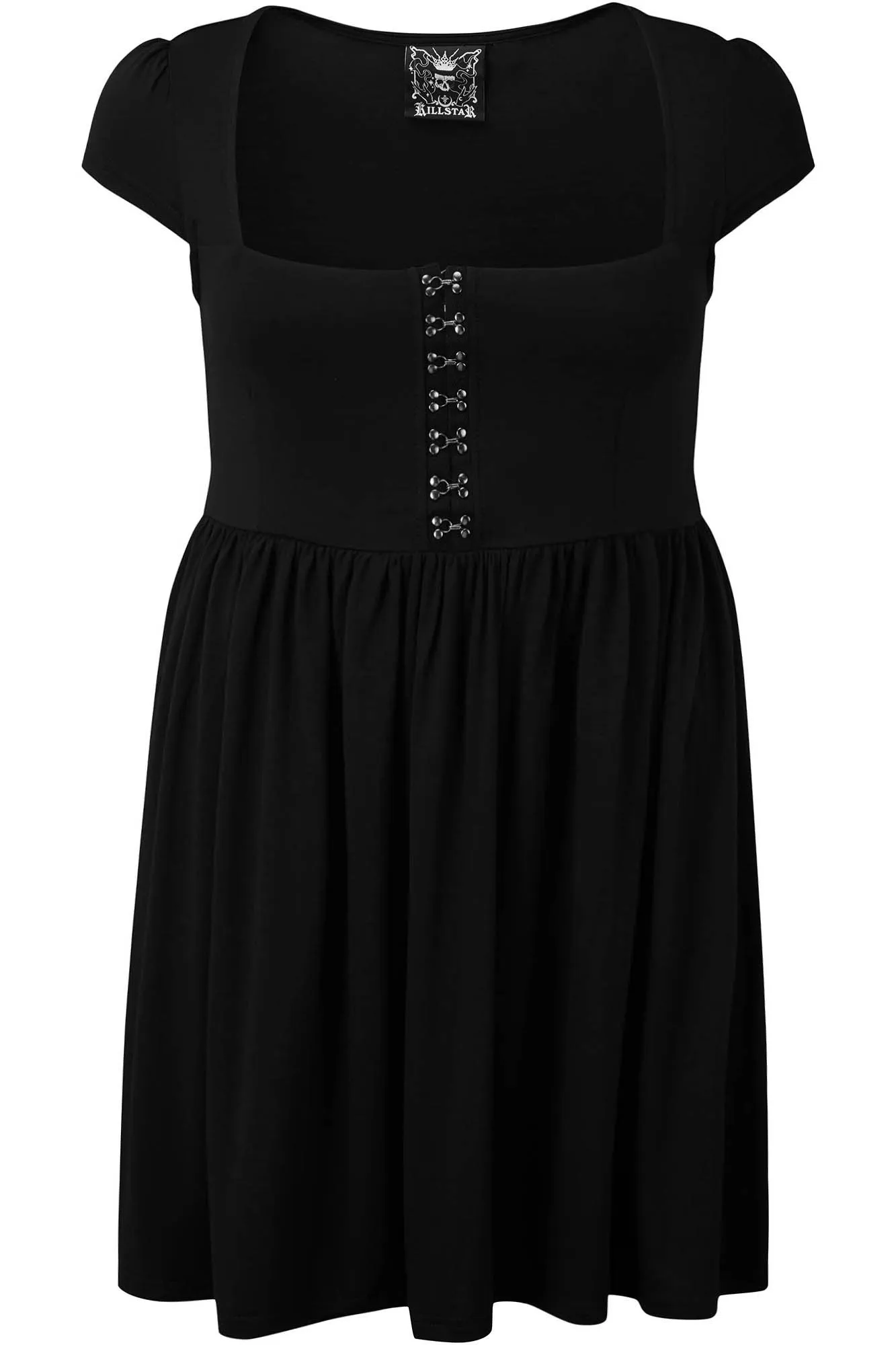 Punk-Tured Babydoll Dress [PLUS]