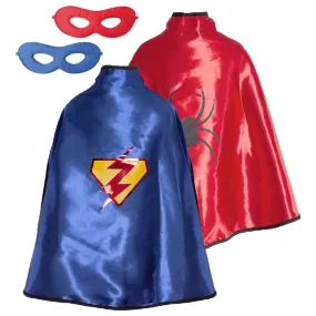 Reversible Adventure Cape & Mask (size 5/6)