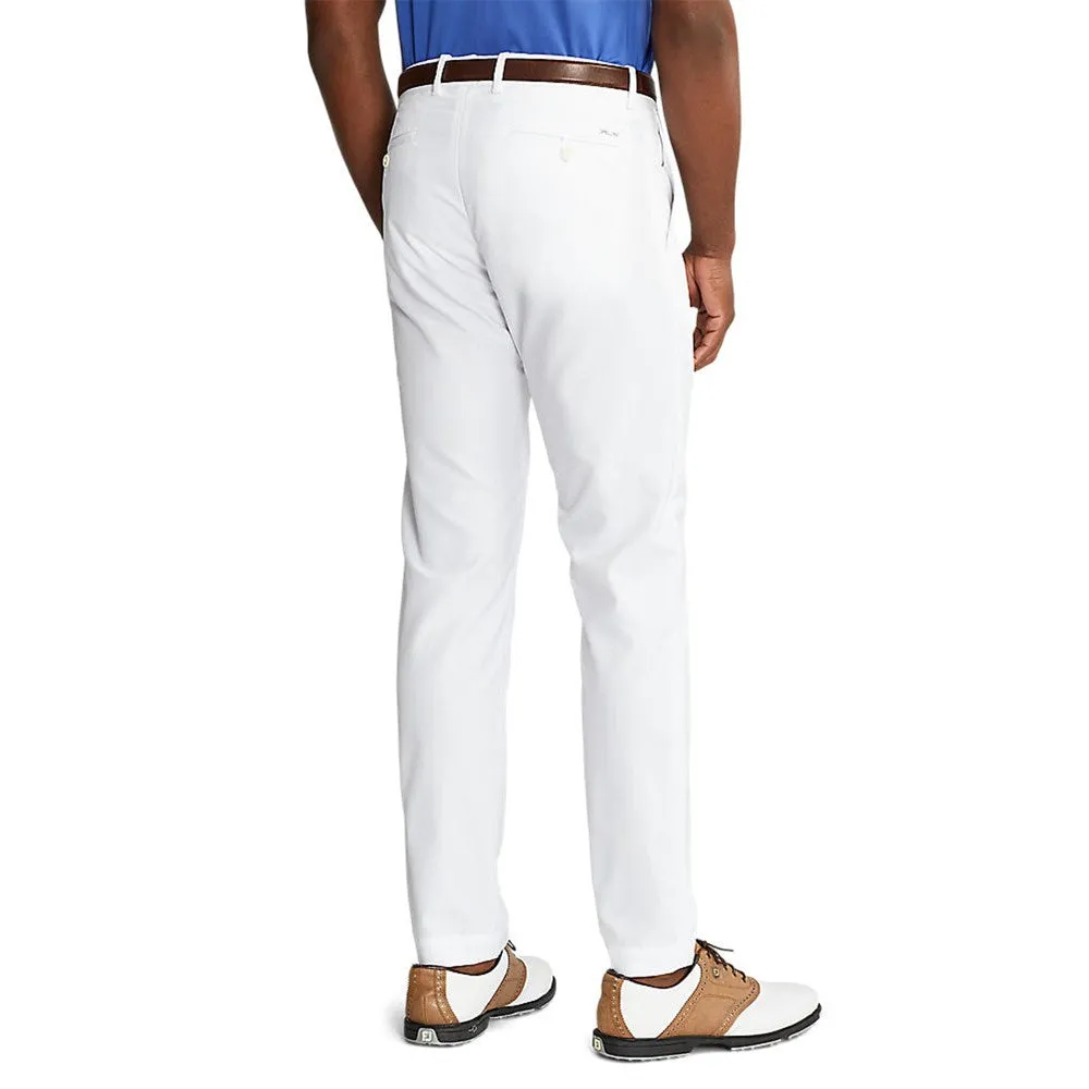 RLX Ralph Lauren Athletic Lightweight Stretch Slim Cypress Golf Pants  - White