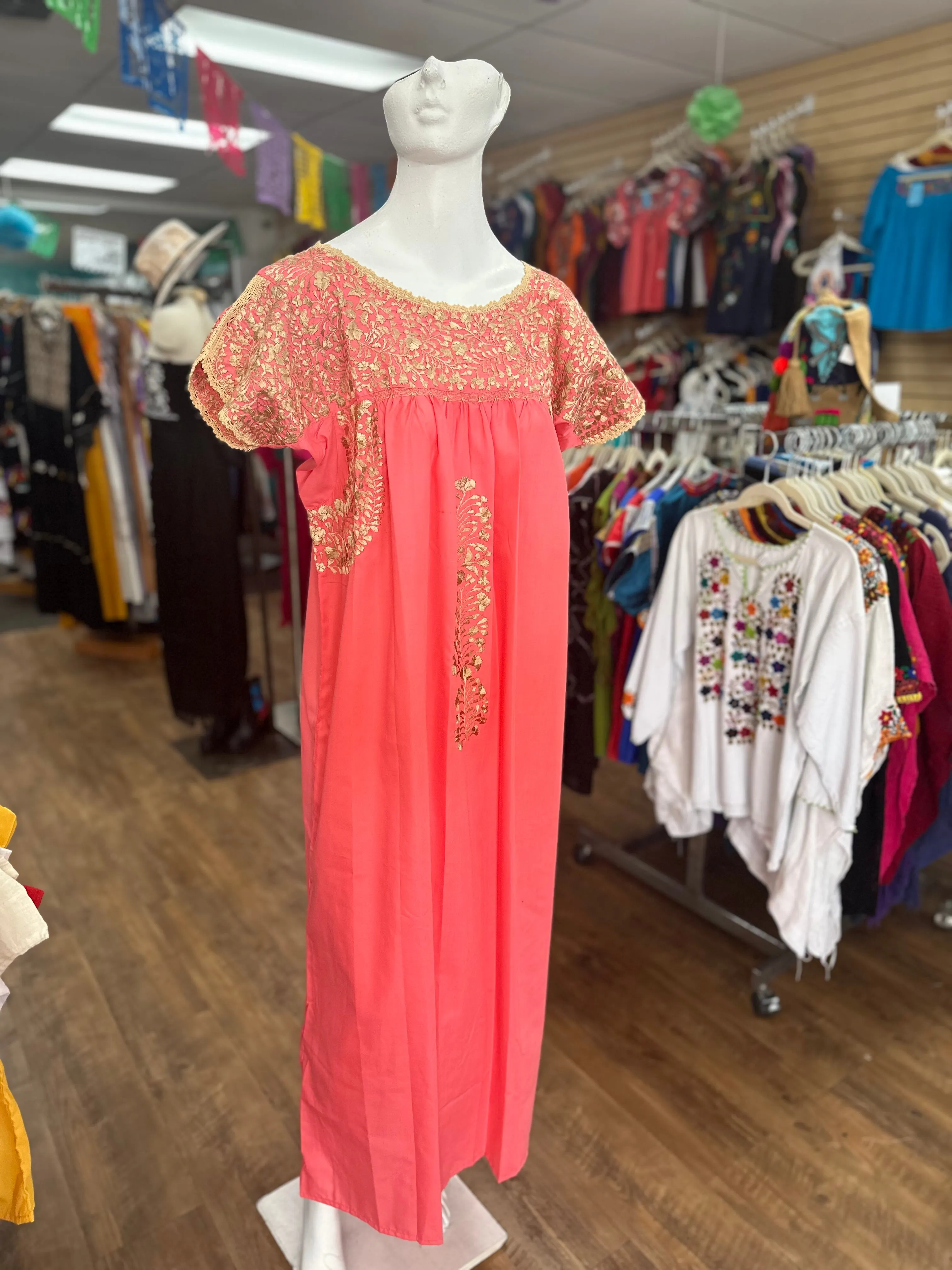 San Antonino Dress Coral