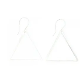 Shape Earrings: Triangle