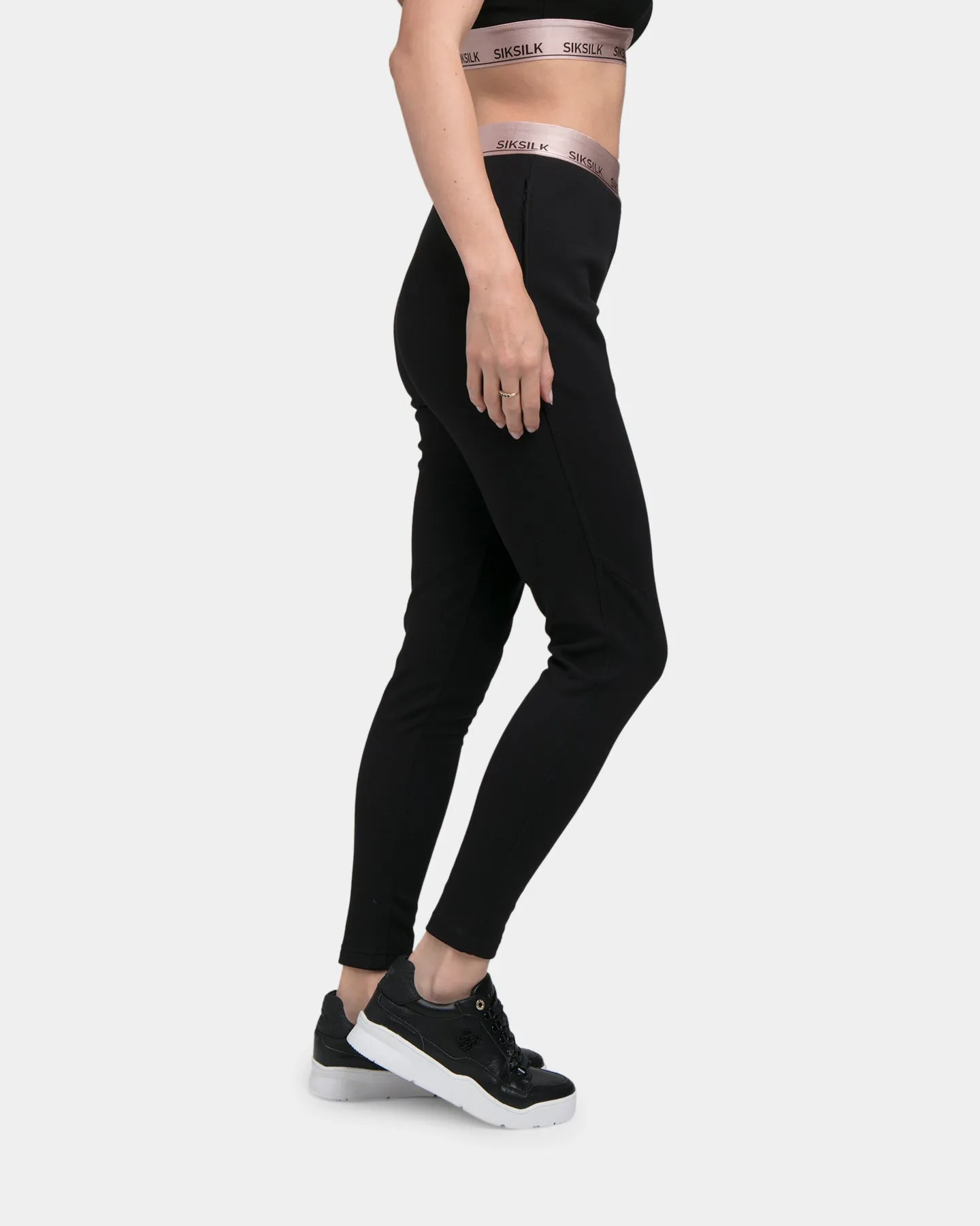 Sik Silk Women's Roseate Track Pants Black