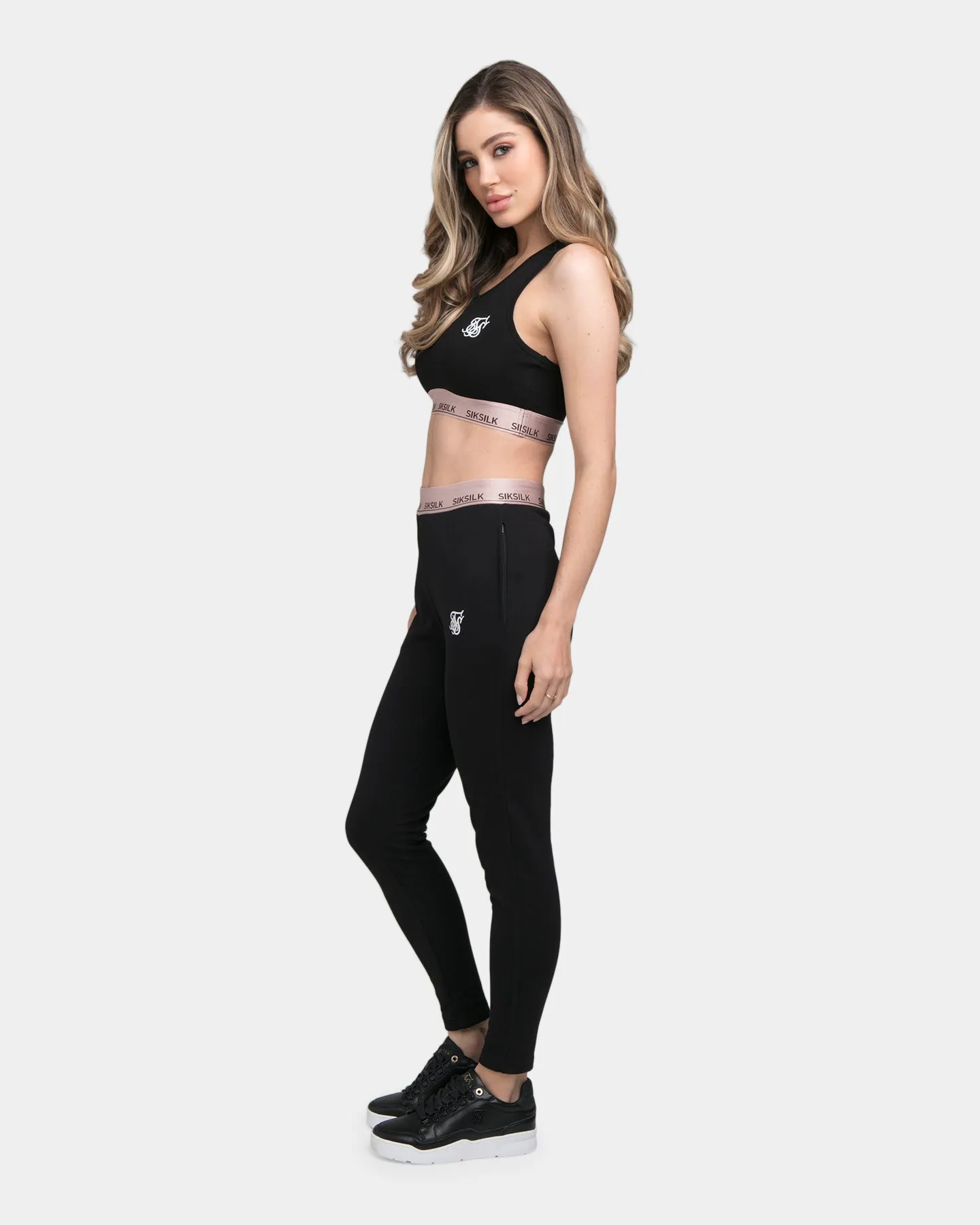 Sik Silk Women's Roseate Track Pants Black