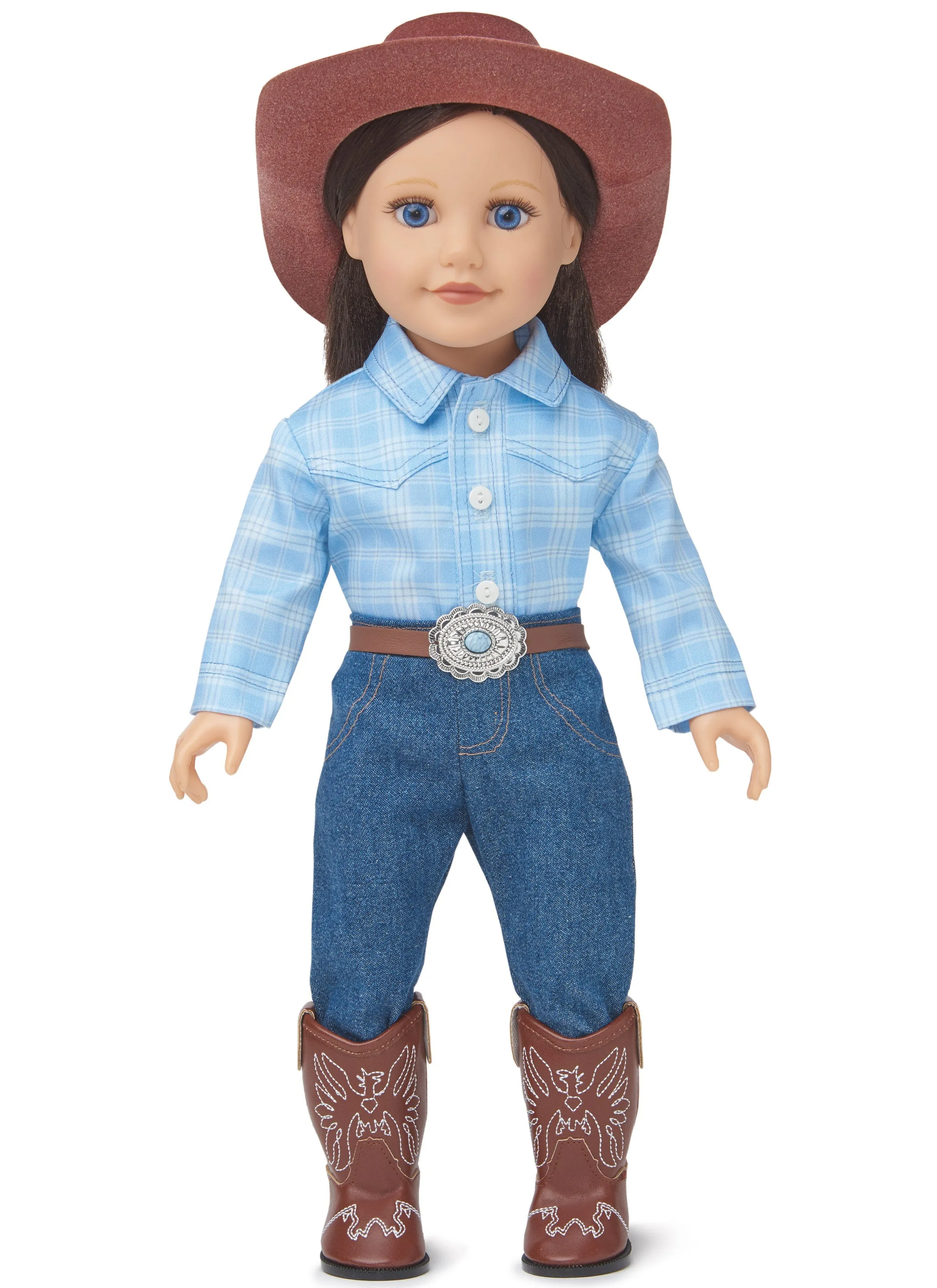 Simplicity 9728 Western Doll Clothes pattern by Elaine Heigl Designs