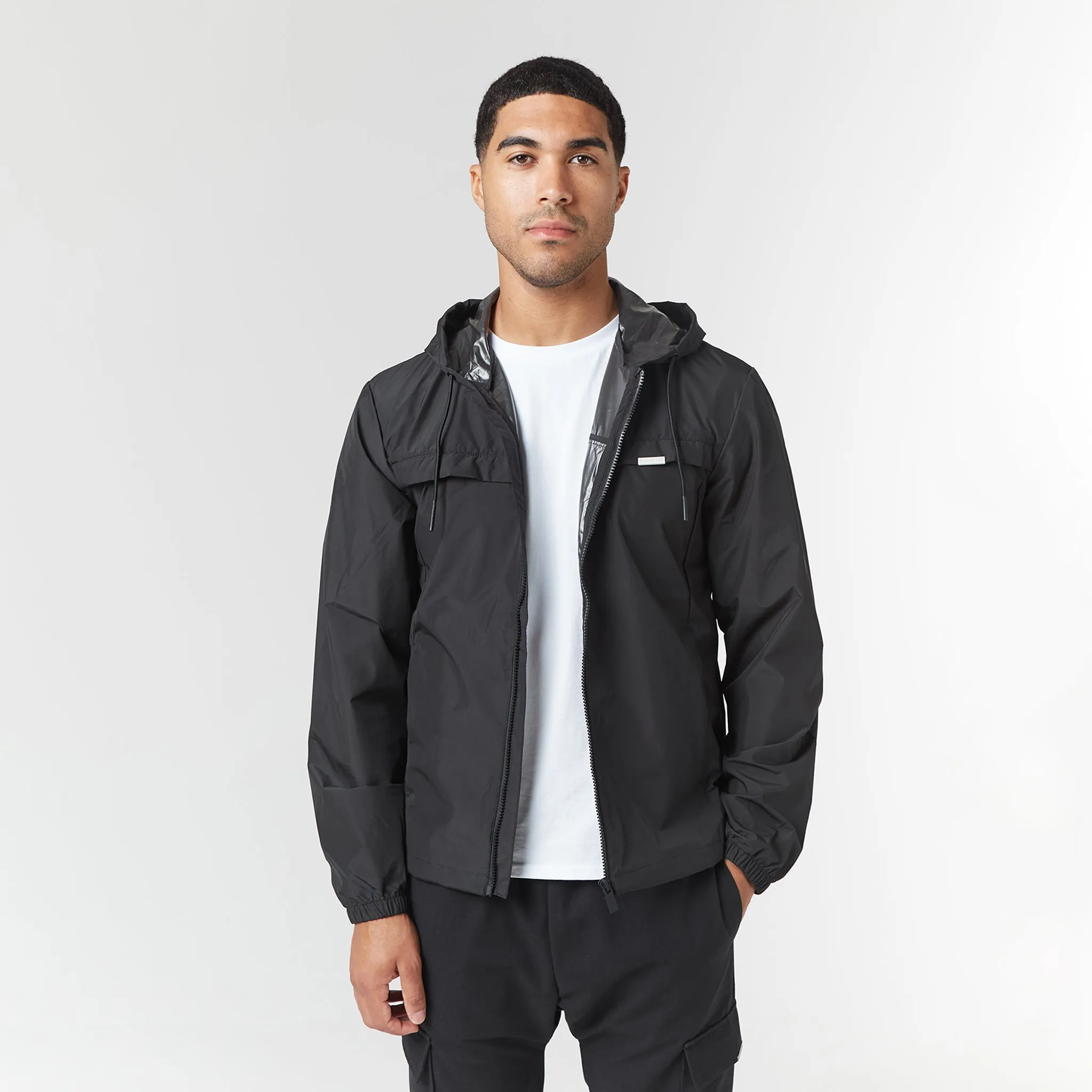 Smart Lightweight Windbreaker | Black