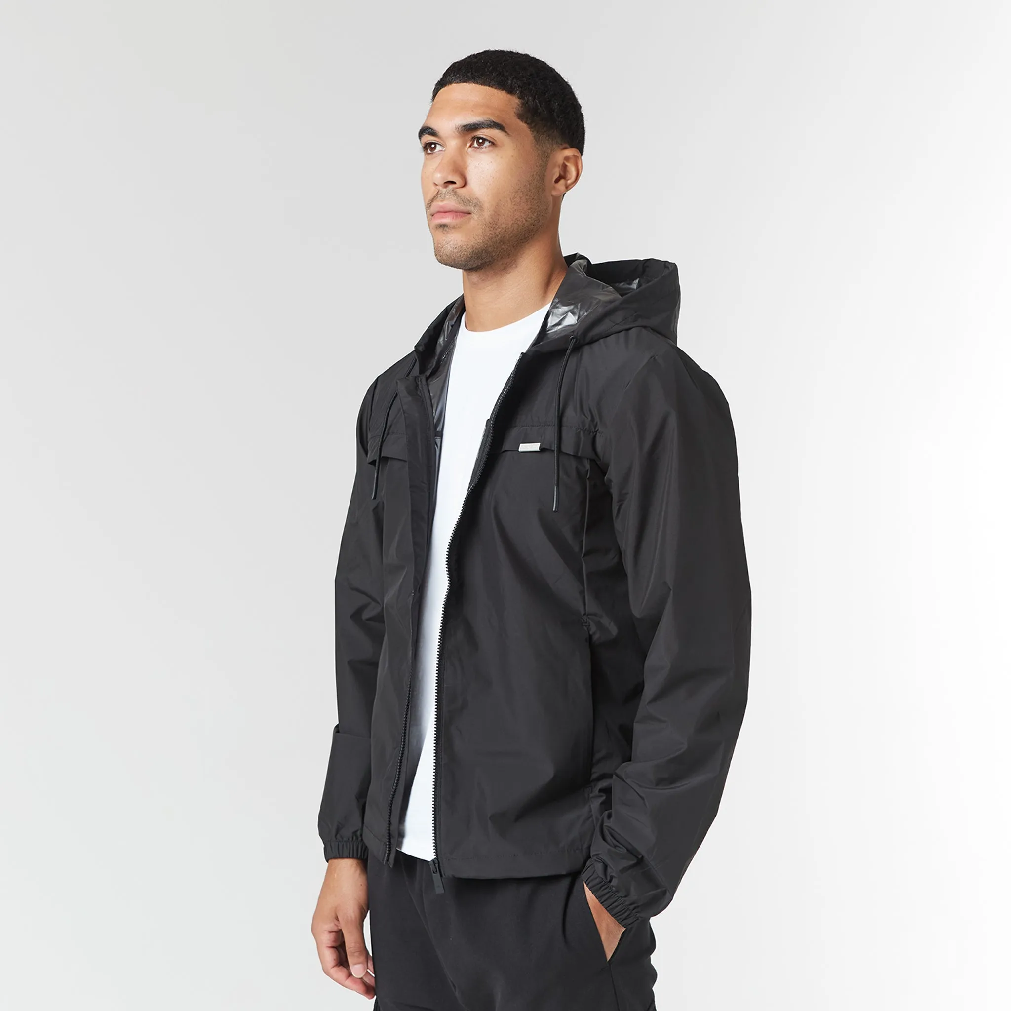 Smart Lightweight Windbreaker | Black