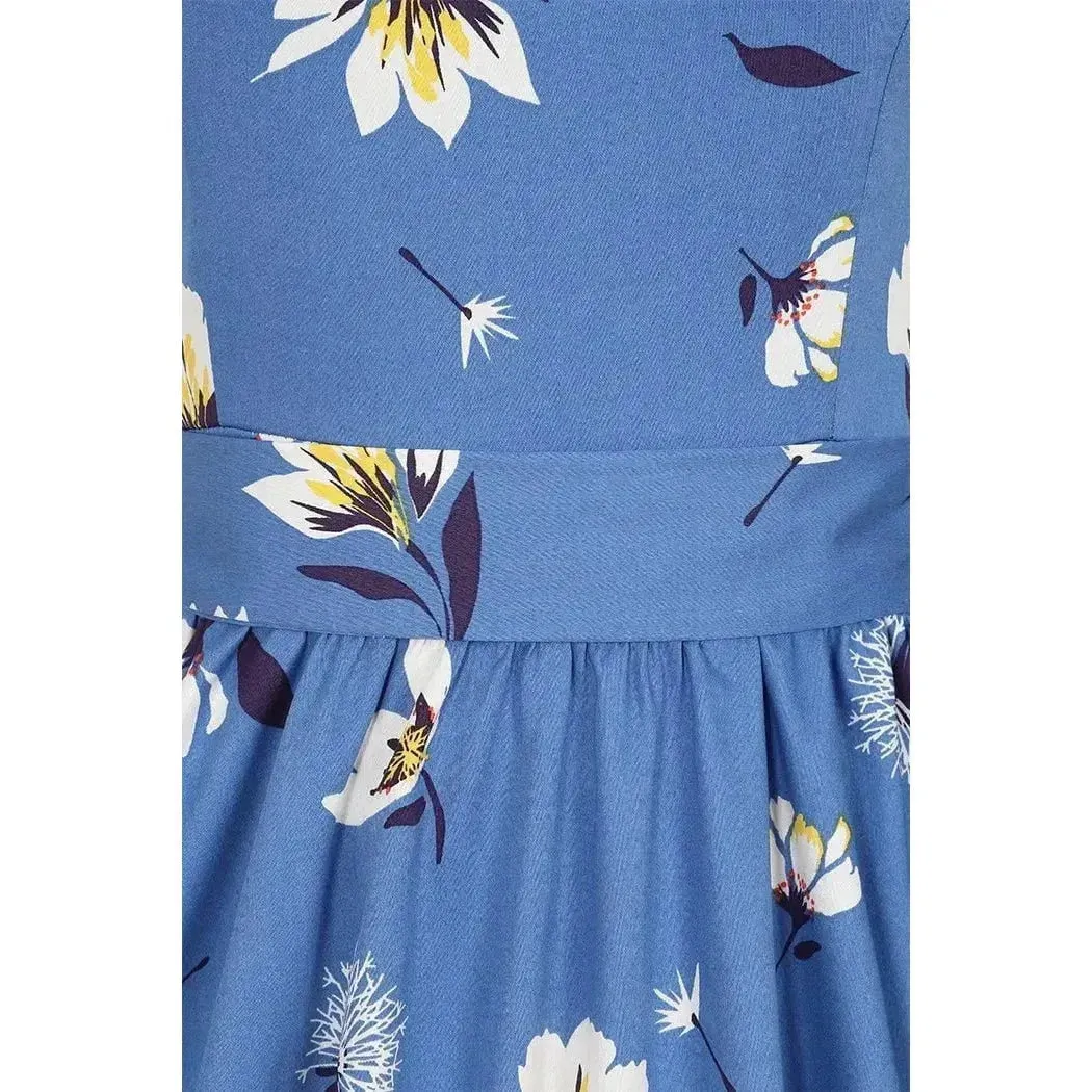 Swing Dress - Cobalt From The Blue