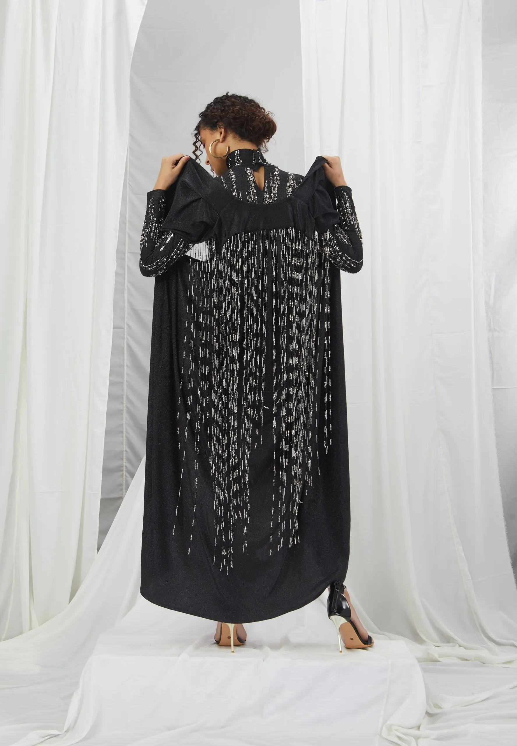 Tassle Embriodered Cape