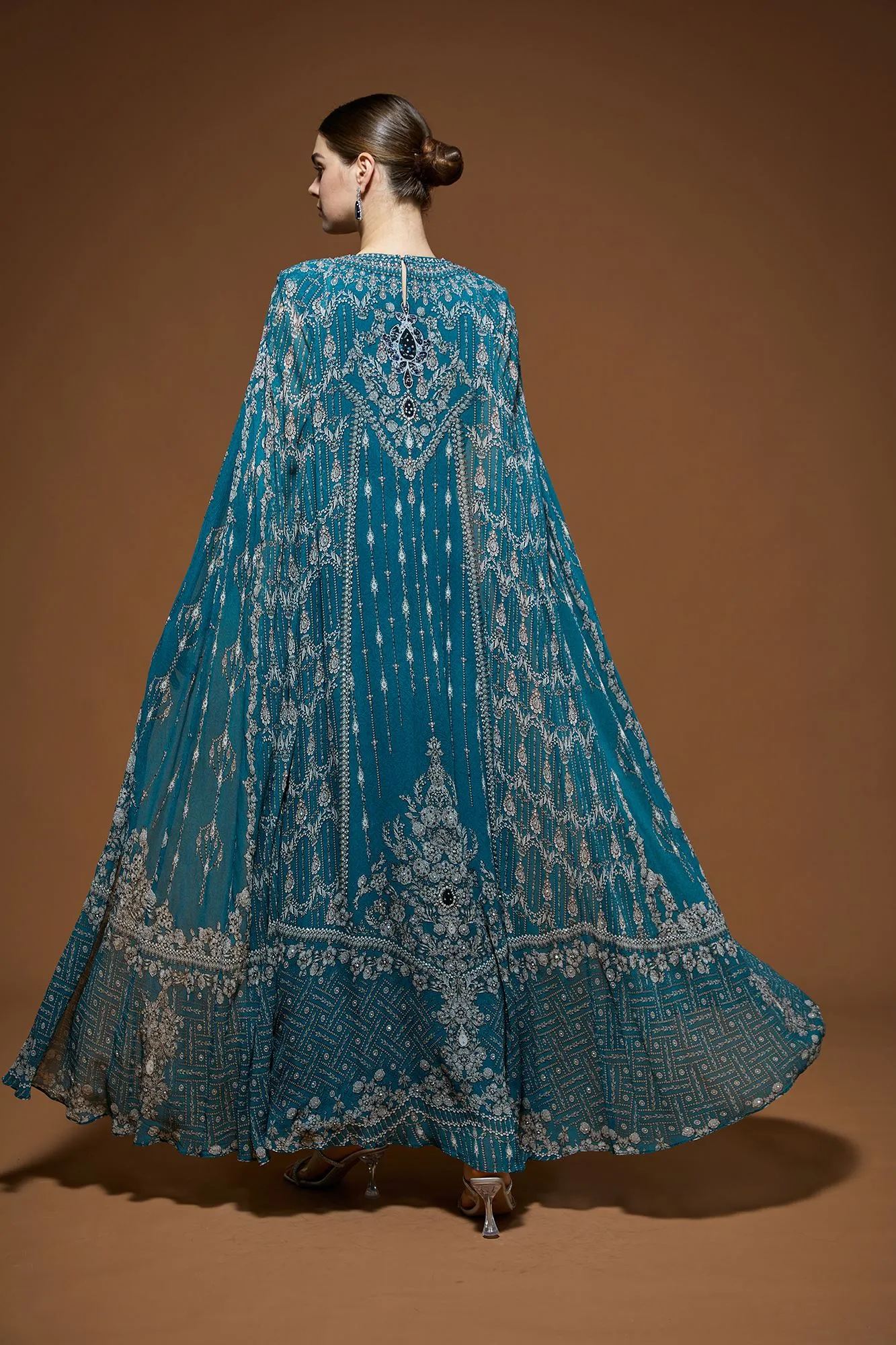 Teal Kaftan