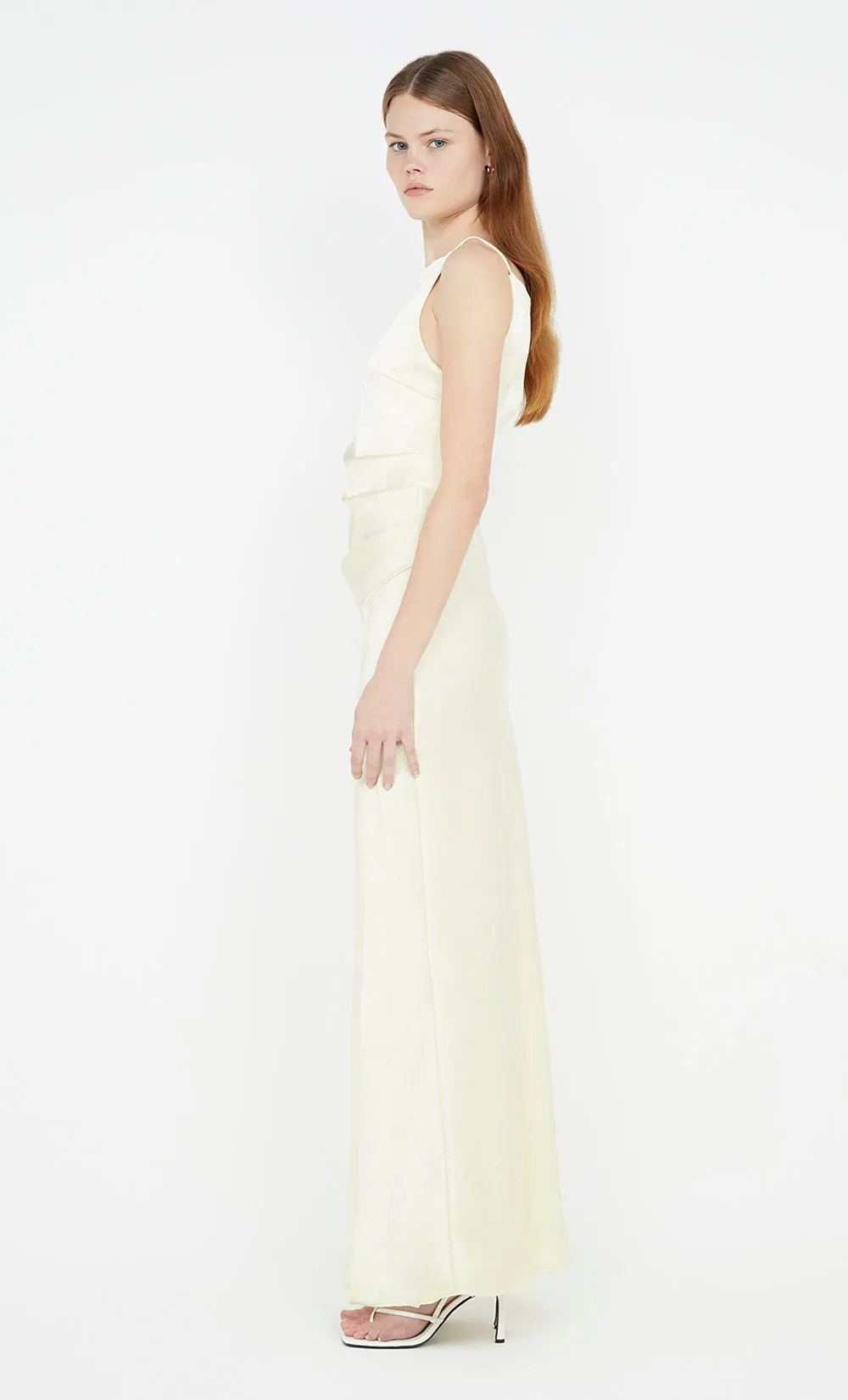 THE DREAMER MAXI DRESS - ICE YELLOW