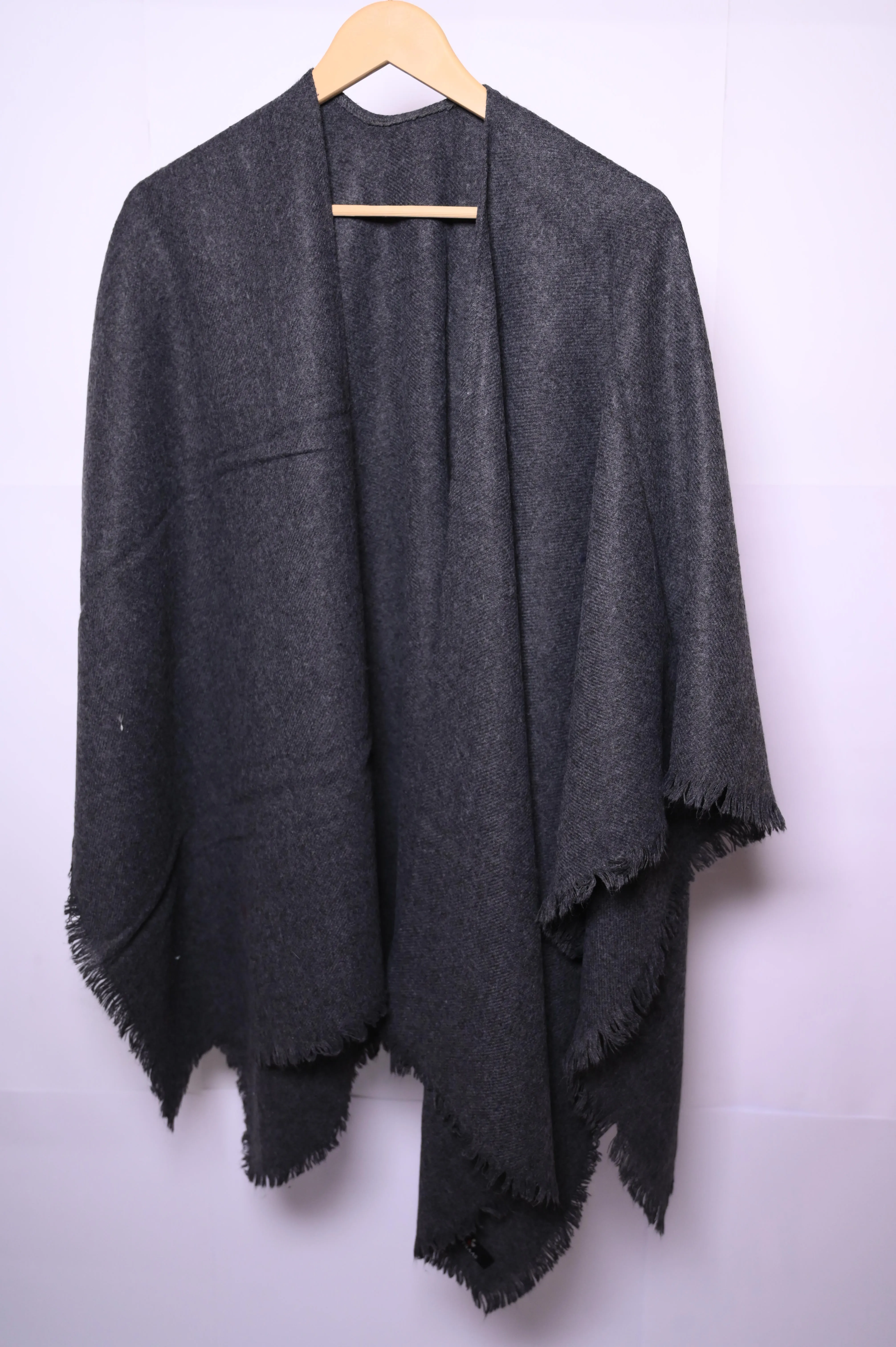 V. Fraas Dark Grey Winter Cape