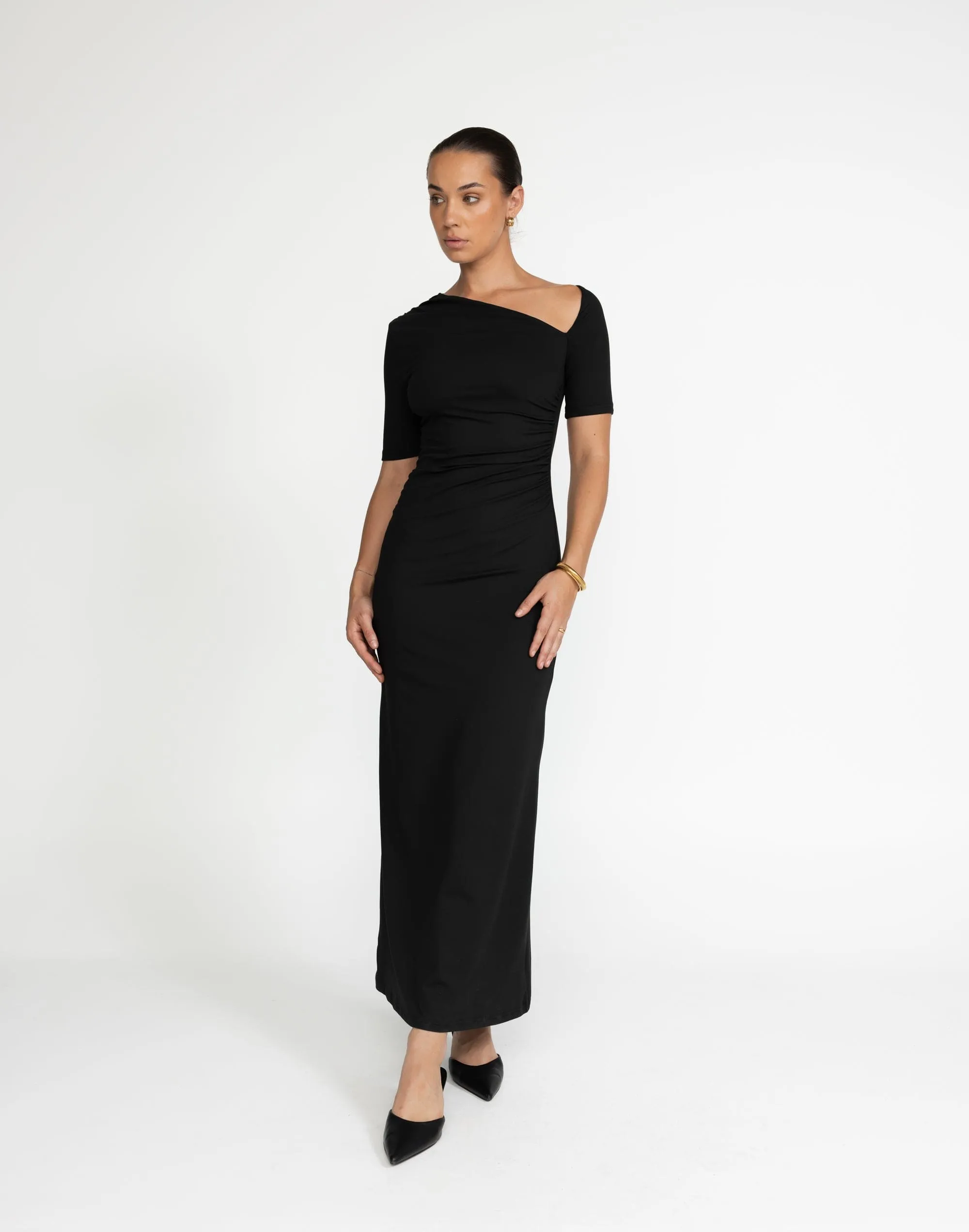 Vilma Maxi Dress (Black)