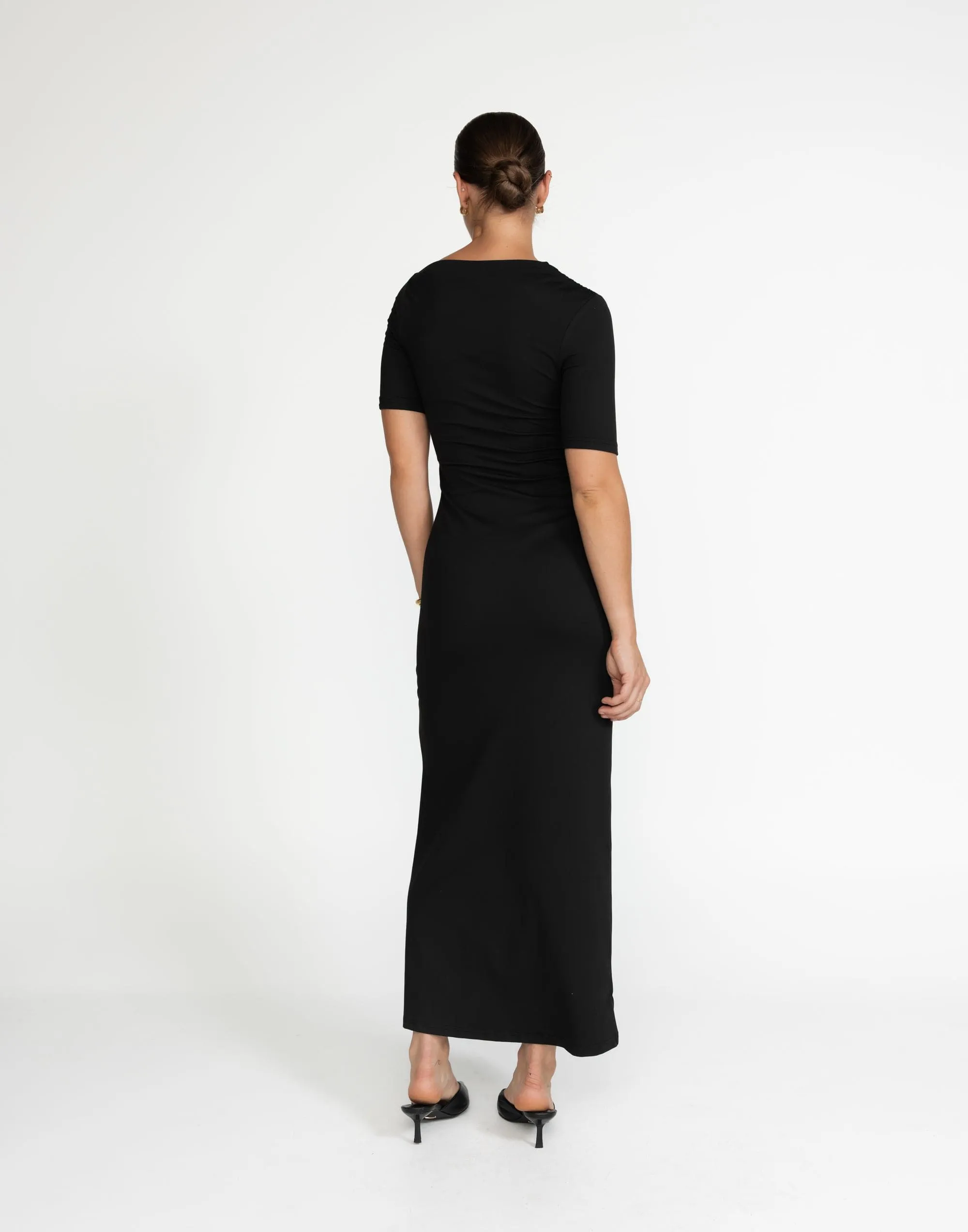 Vilma Maxi Dress (Black)