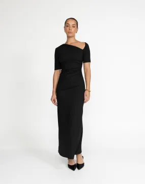 Vilma Maxi Dress (Black)